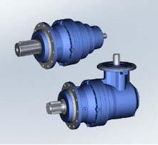 New planetary gear reducers (1600...21200 Nm)